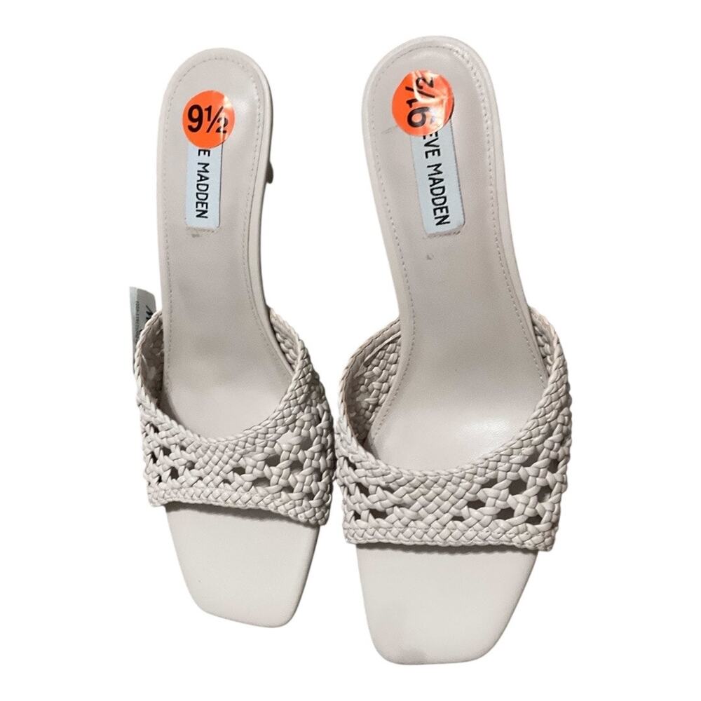 Steve Madden Heels 9.5 Cream NWT